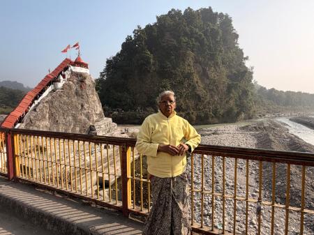 Garjiya Devi Temple on the Kosi River on the fringes of Corbett Tiger Reserve